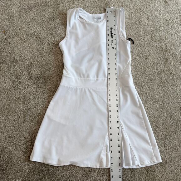 Women's White Sleeveless Shorts - Picture 3 of 8